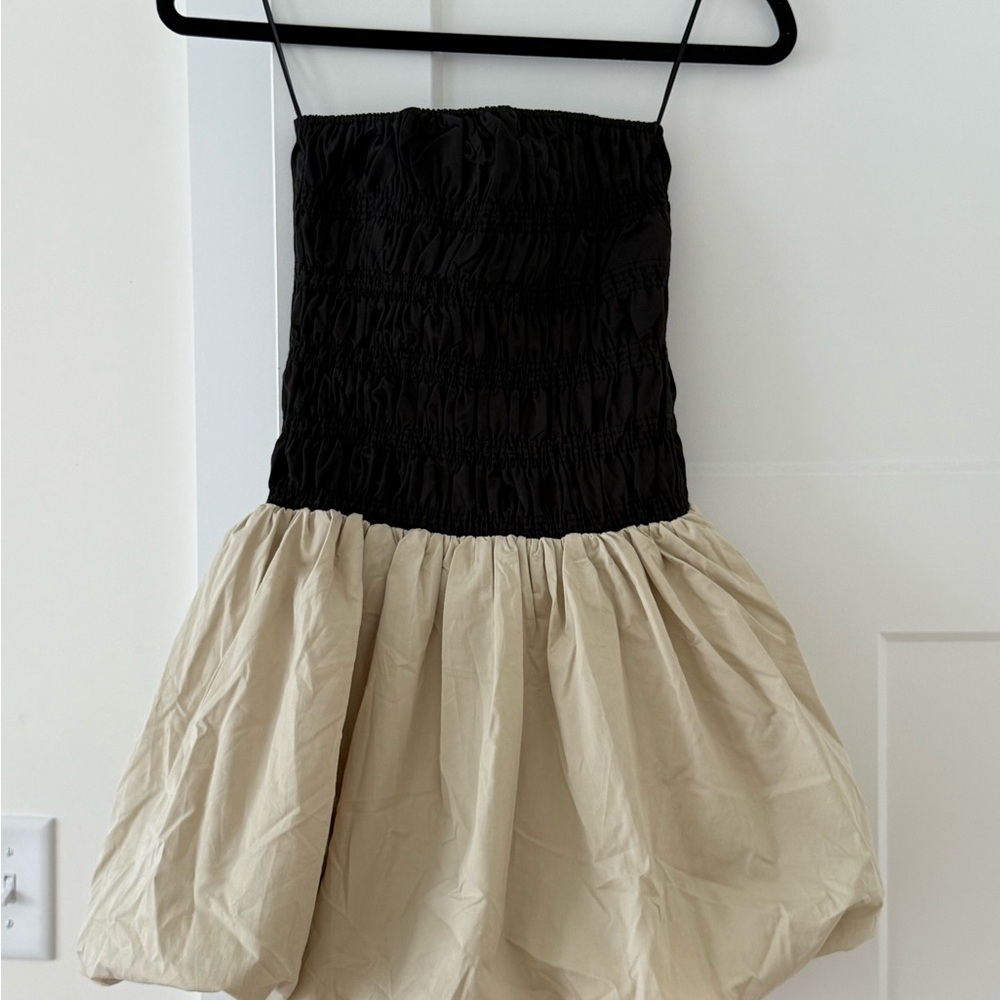 DISSH STEVIE BLACK AND STONE MINI DRESS